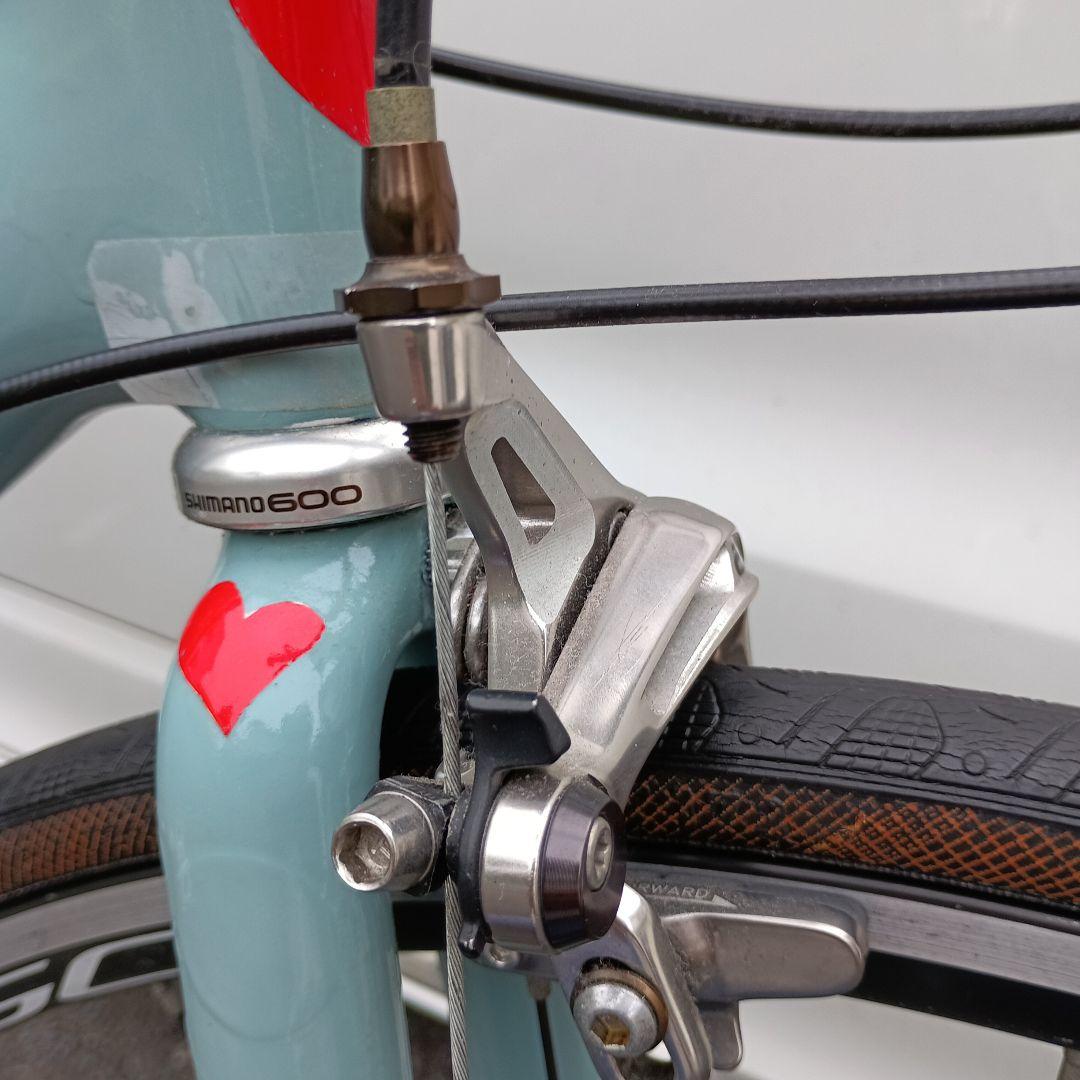 カスタム ロードバイク 水色