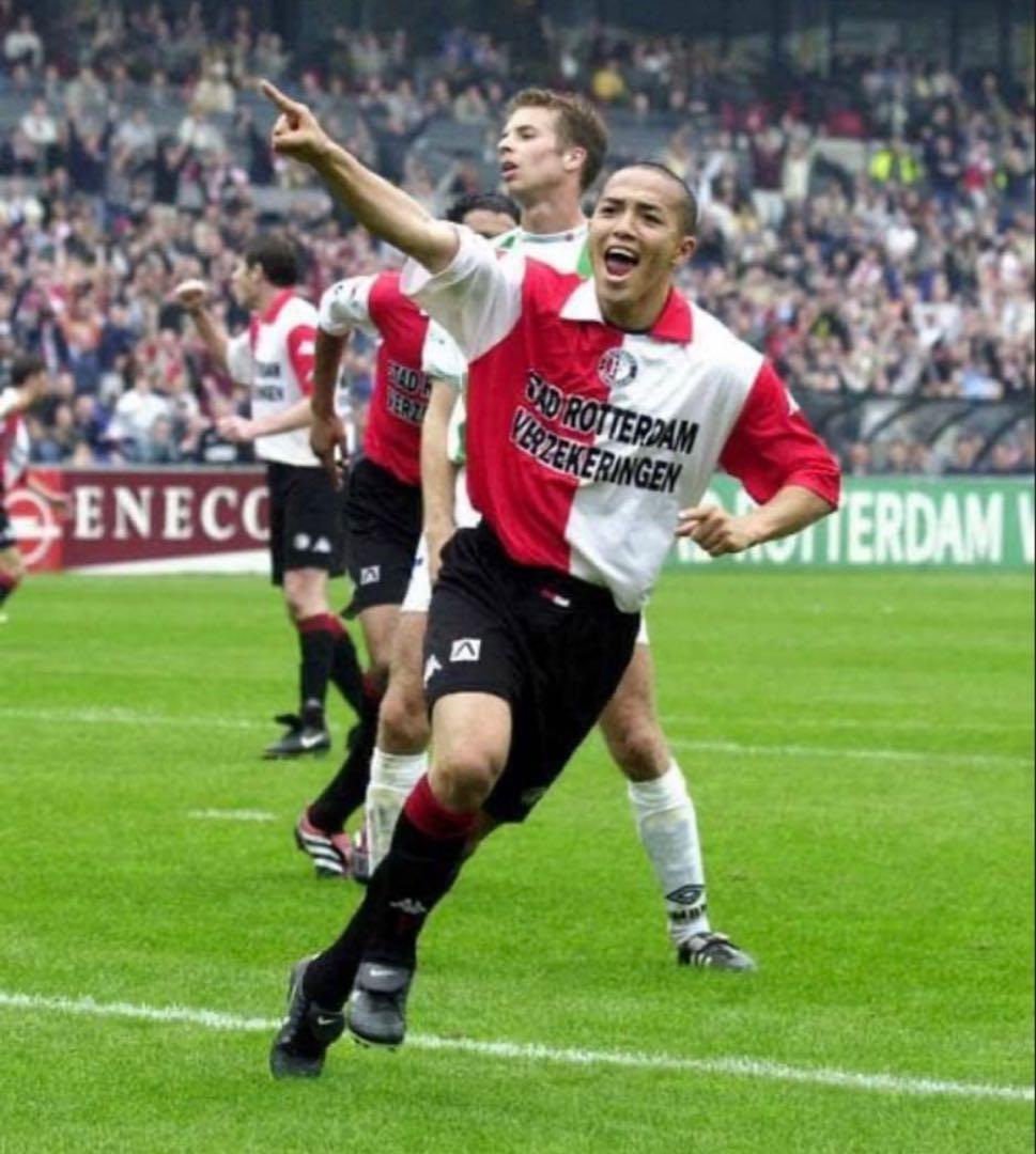 Kappa. 小野伸二 フェイエノールト 背番号14 ユニフォーム 半袖 M