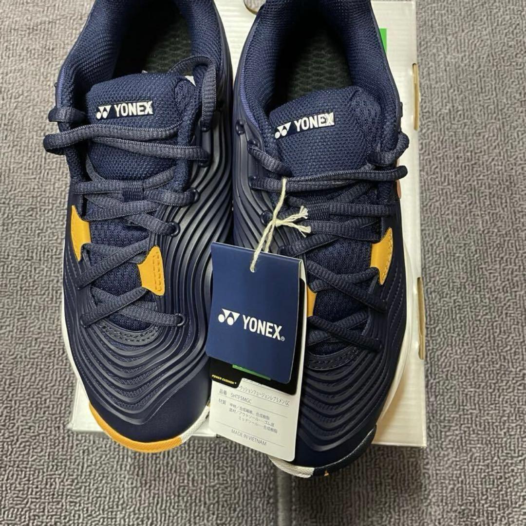 ヨネックス SHTF5MGC 24.5cm ネイビー×オレンジ