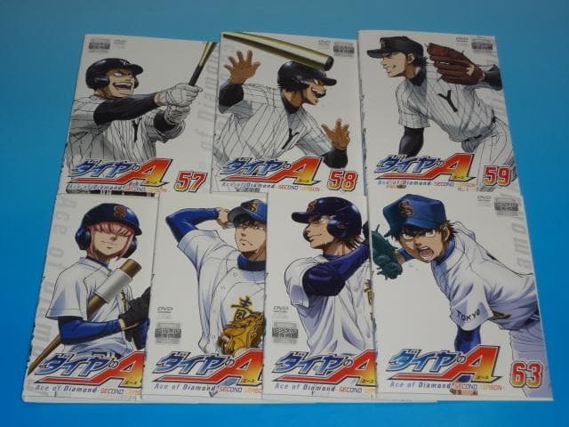 DVD ダイヤのエース+actⅡ88巻 全巻 レンタル