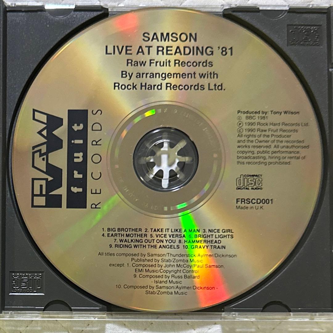 SAMSON / サムソン / LIVE AT READING '81