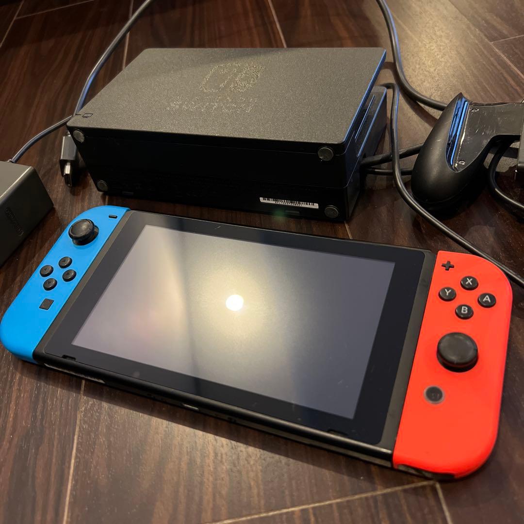 Nintendo Switch 本体 周辺機器 青/赤 hac-001(-01)
