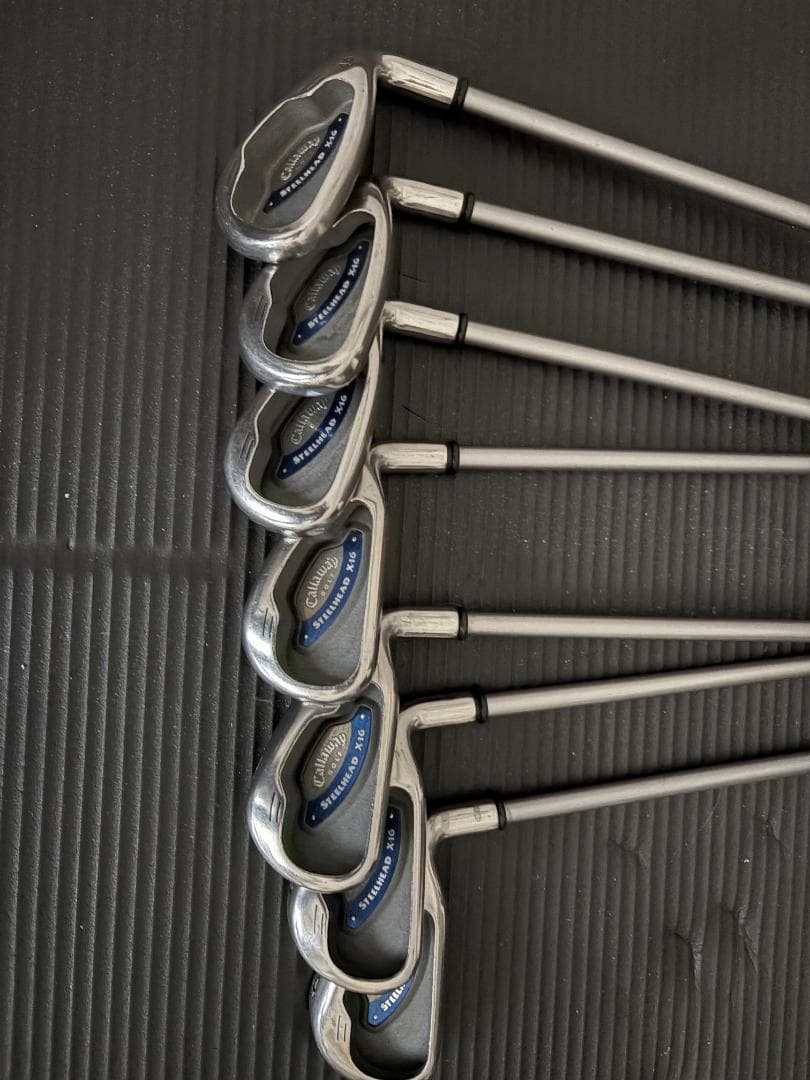 キャロウェイ STEELHEAD X-16 アイアンセット7本 (4〜9、P）