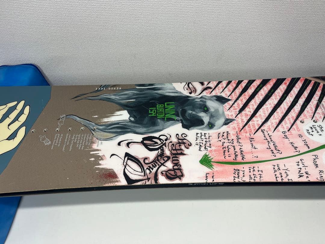 バートン Burton スノーボード 154cm ボード キャンバータイプ