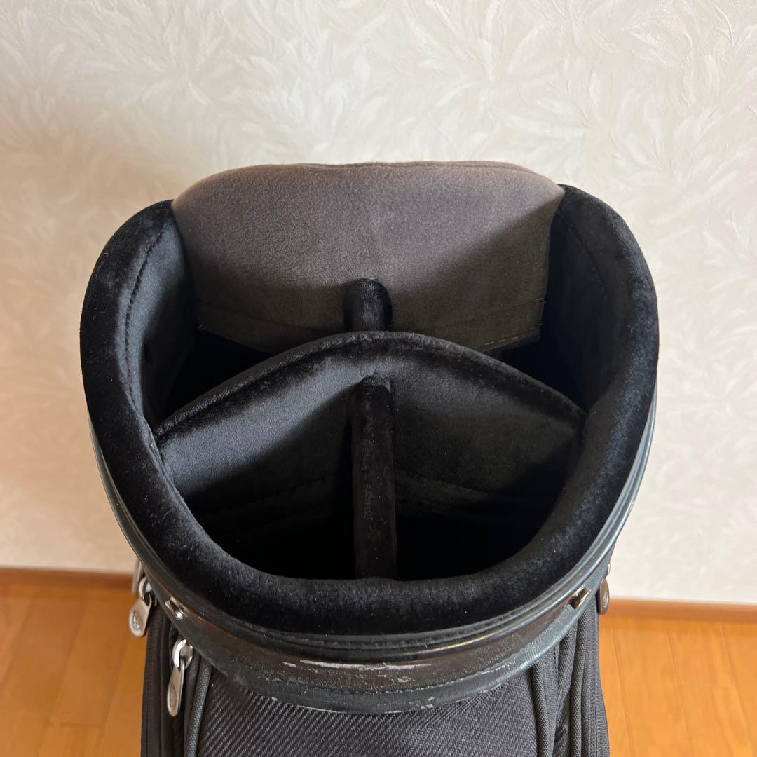 NIKE GOLF キャディバッグ ナイキゴルフ ブラック ゴルフバッグ 6分割