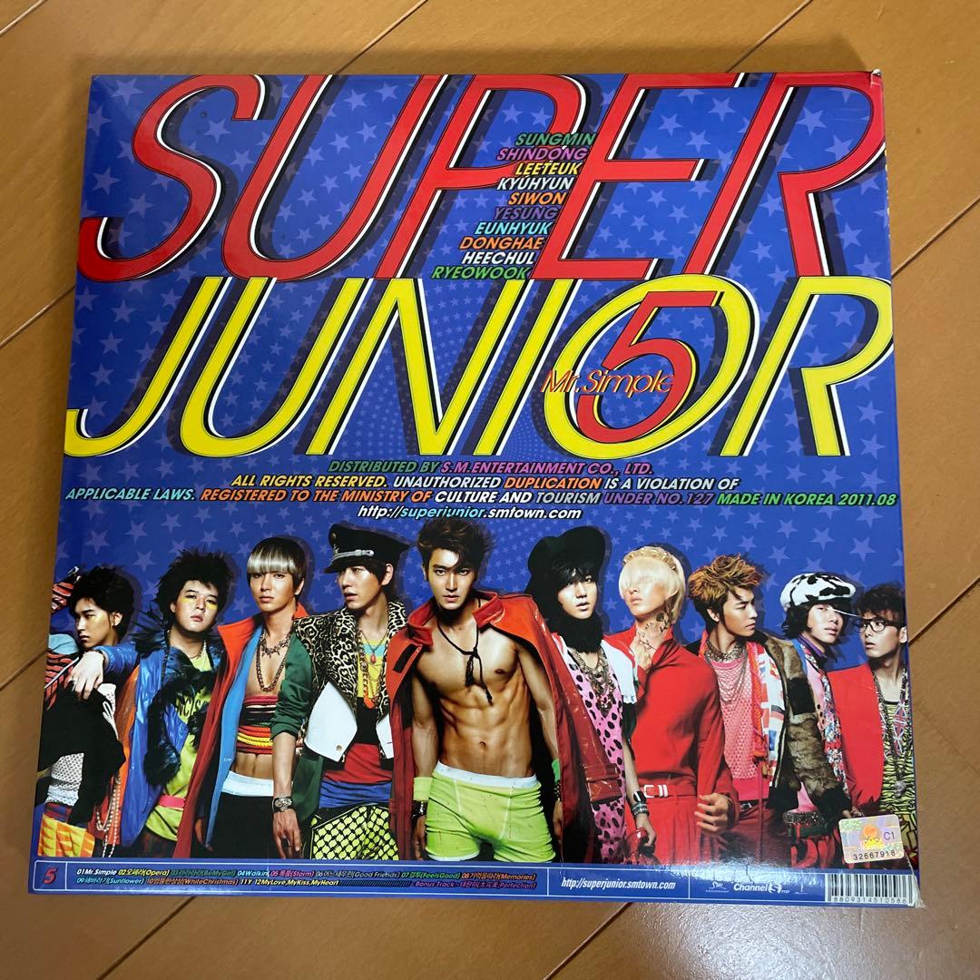 希少　SUPER JUNIOR Mr.simple イトゥク　シウォン　セット
