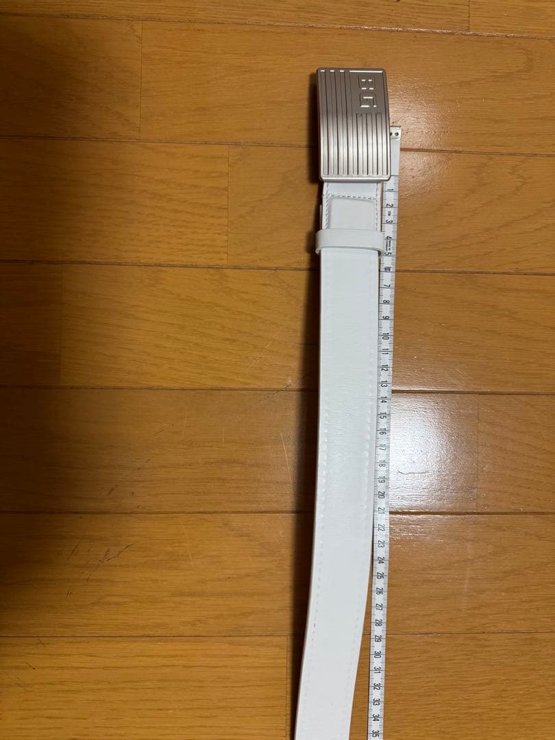 BRIEFING ブリーフィング　ゴルフ　レザーベルト　ホワイト