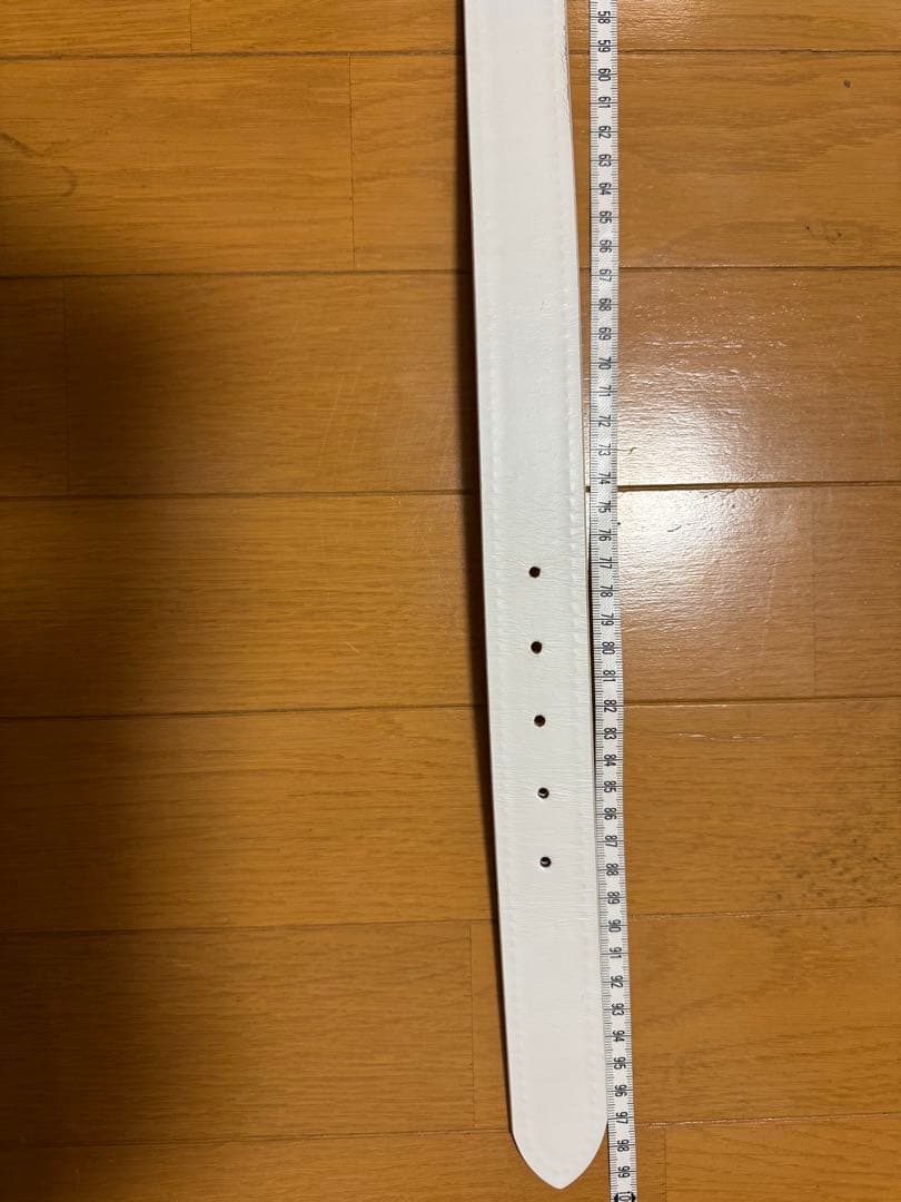 BRIEFING ブリーフィング　ゴルフ　レザーベルト　ホワイト