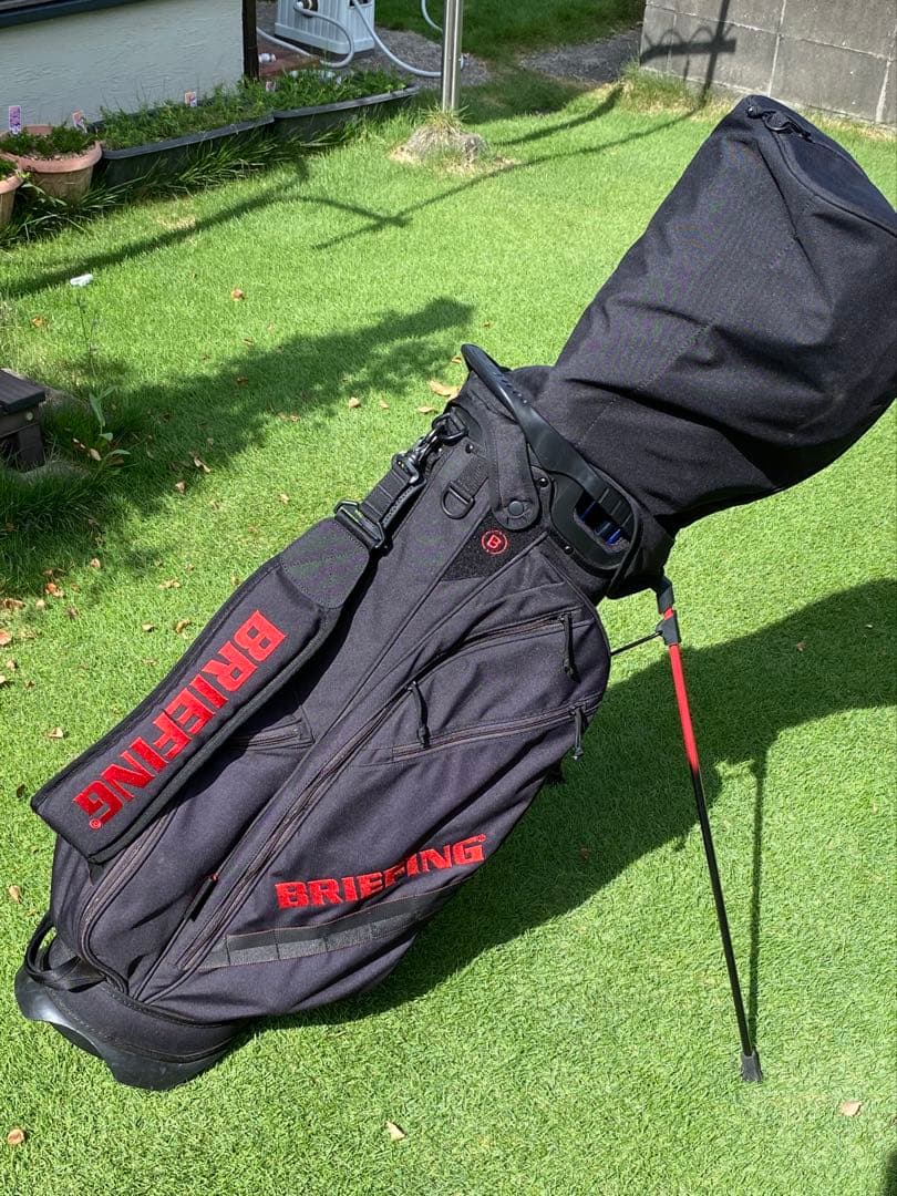 BRIEFING スタンドゴルフバッグ ブラック