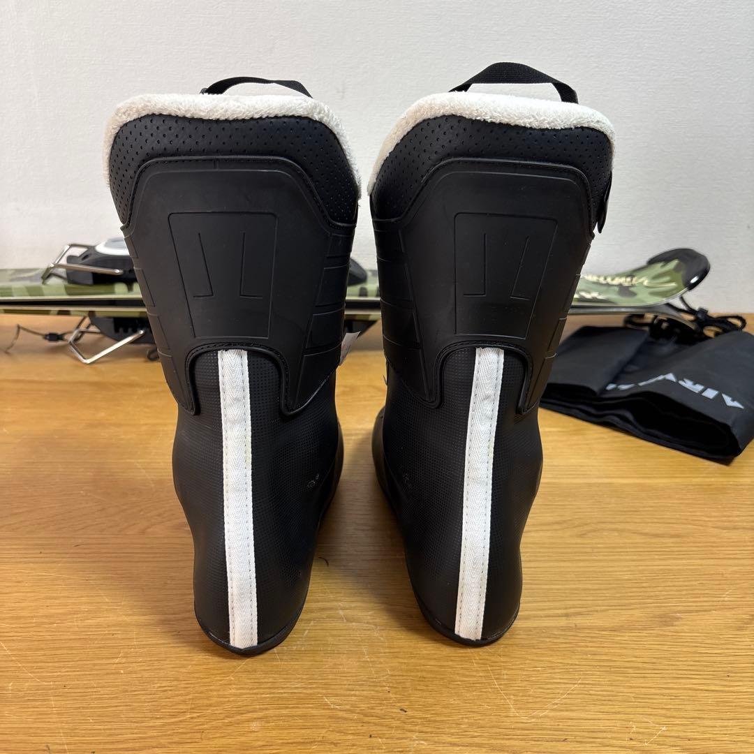 美品　レディースショートスキーセット　迷彩 LANGE 24-24.5cm