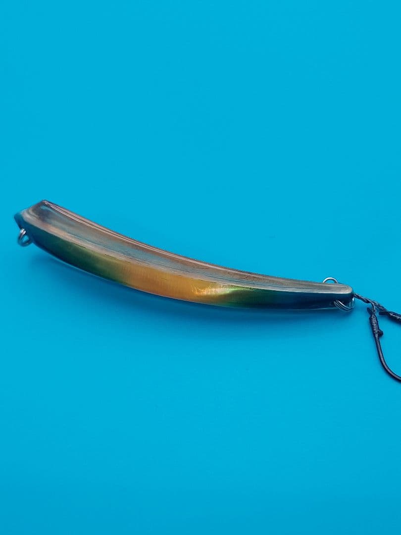 三山工房オリジナルハンドメイドルアー VFウイング極み 牛角+夜光貝