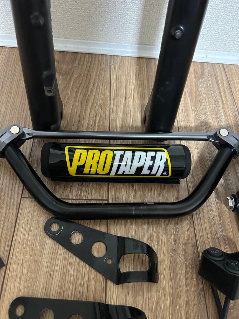 MATE X用 ダブルクラウンフォーク.ヘッドライト一式　used 美品