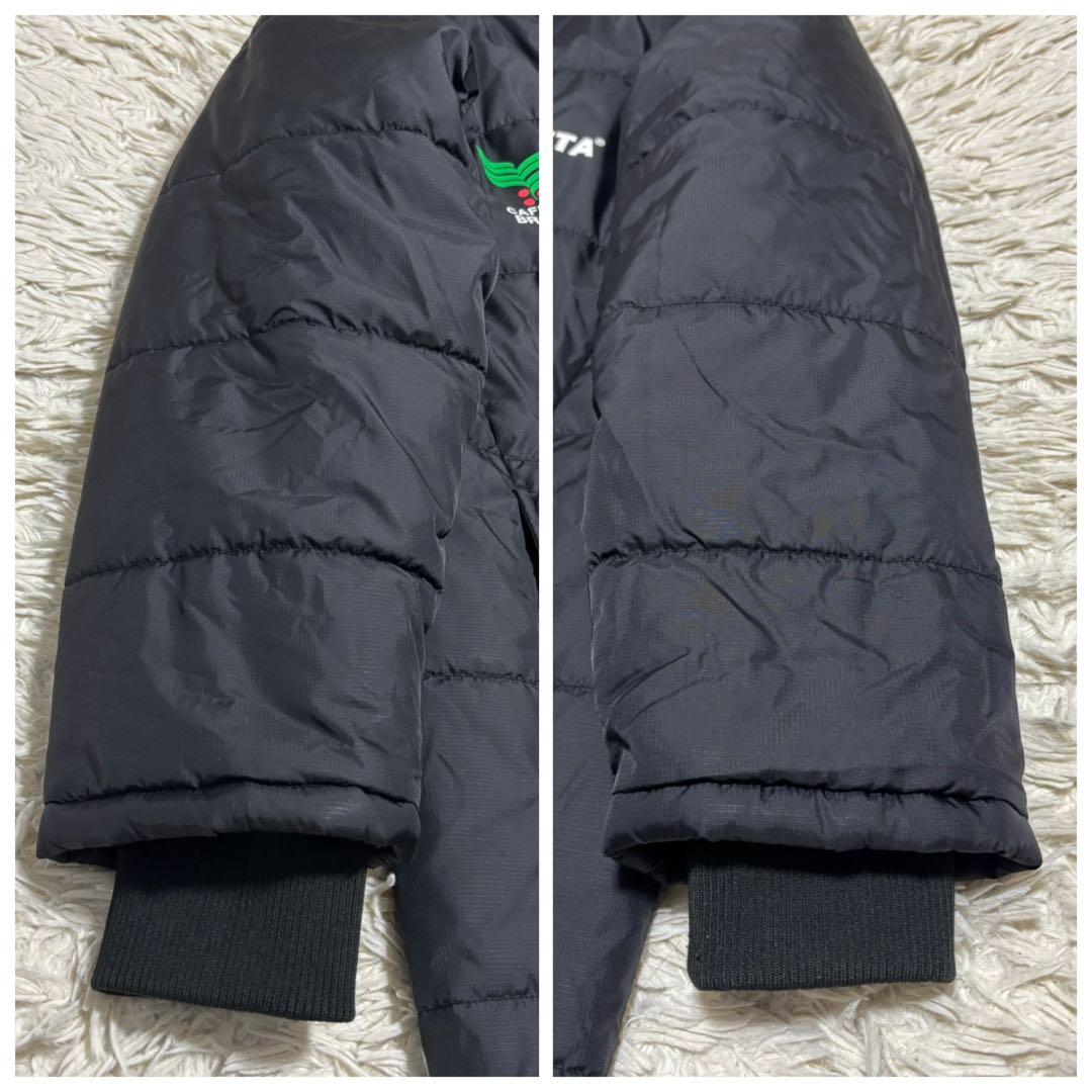 未使用級 ATHLETA ベンチコート ブラック フード 保温性 軽量