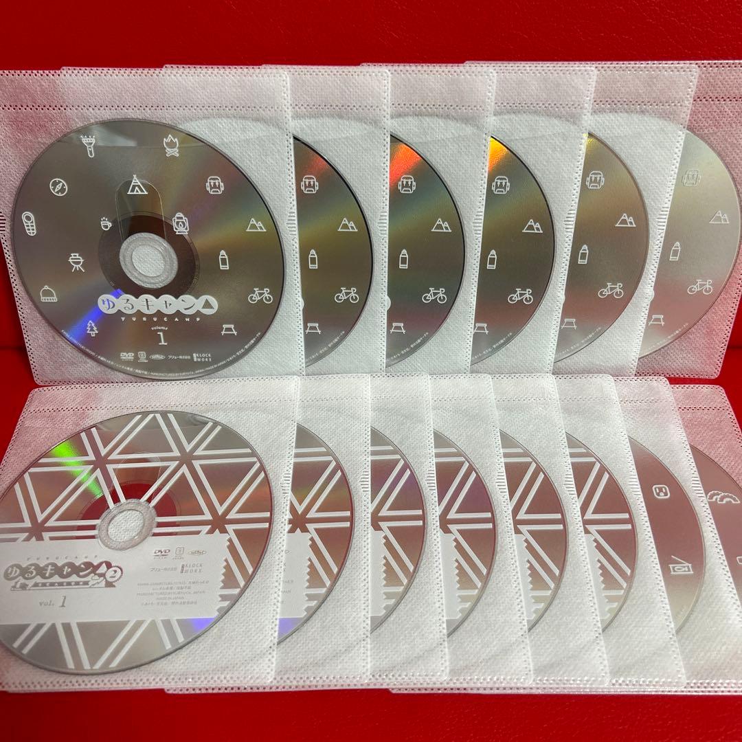 ゆるキャン　アニメ　DVD　全巻セット　1期＋2期＋へやキャン＋映画　全14巻
