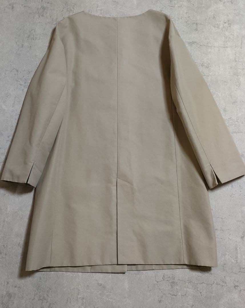 スローブイエナ　グログランノーカラーコート