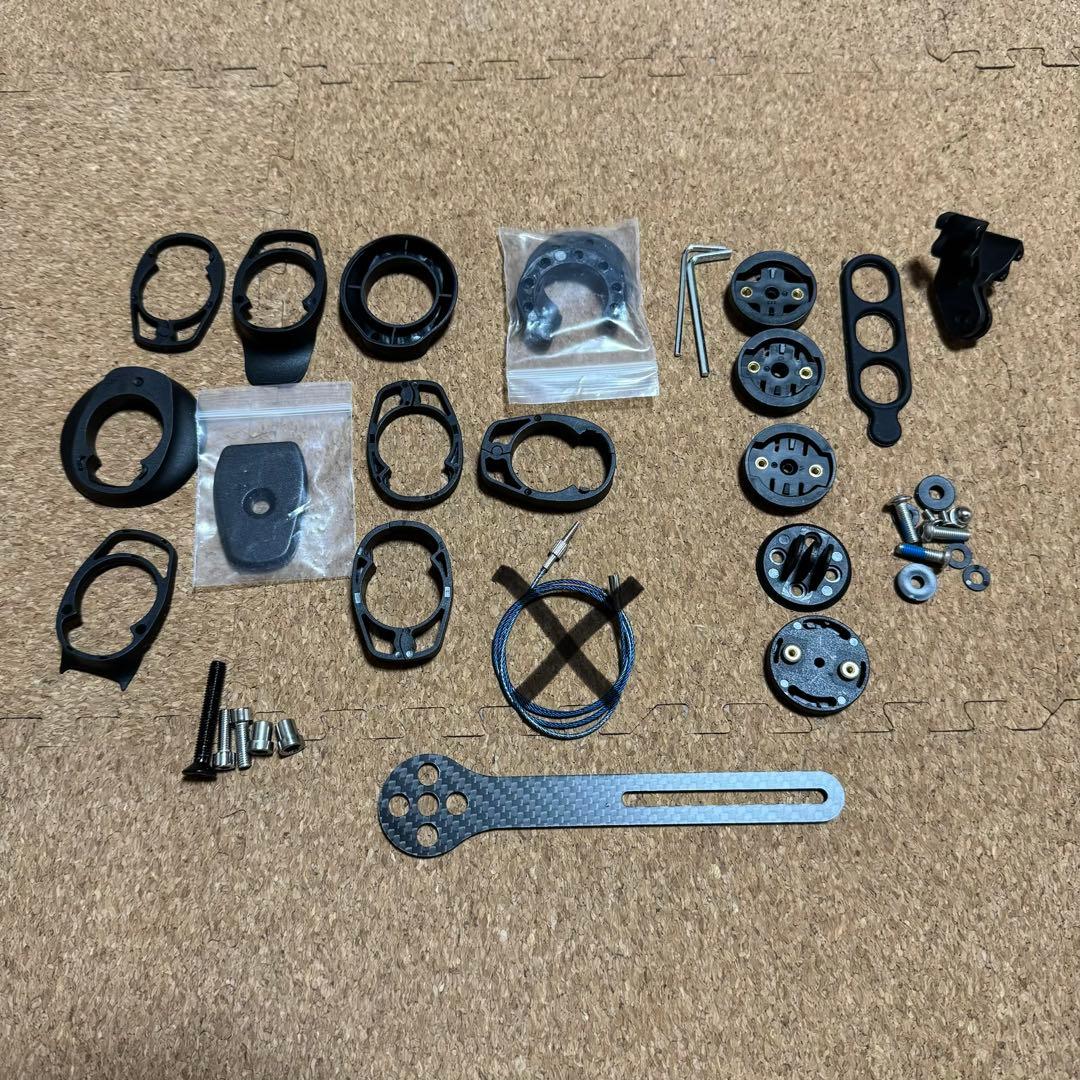 ロードバイク　一体型　カーボン　エアロ　ドロップハンドル 380-80mm