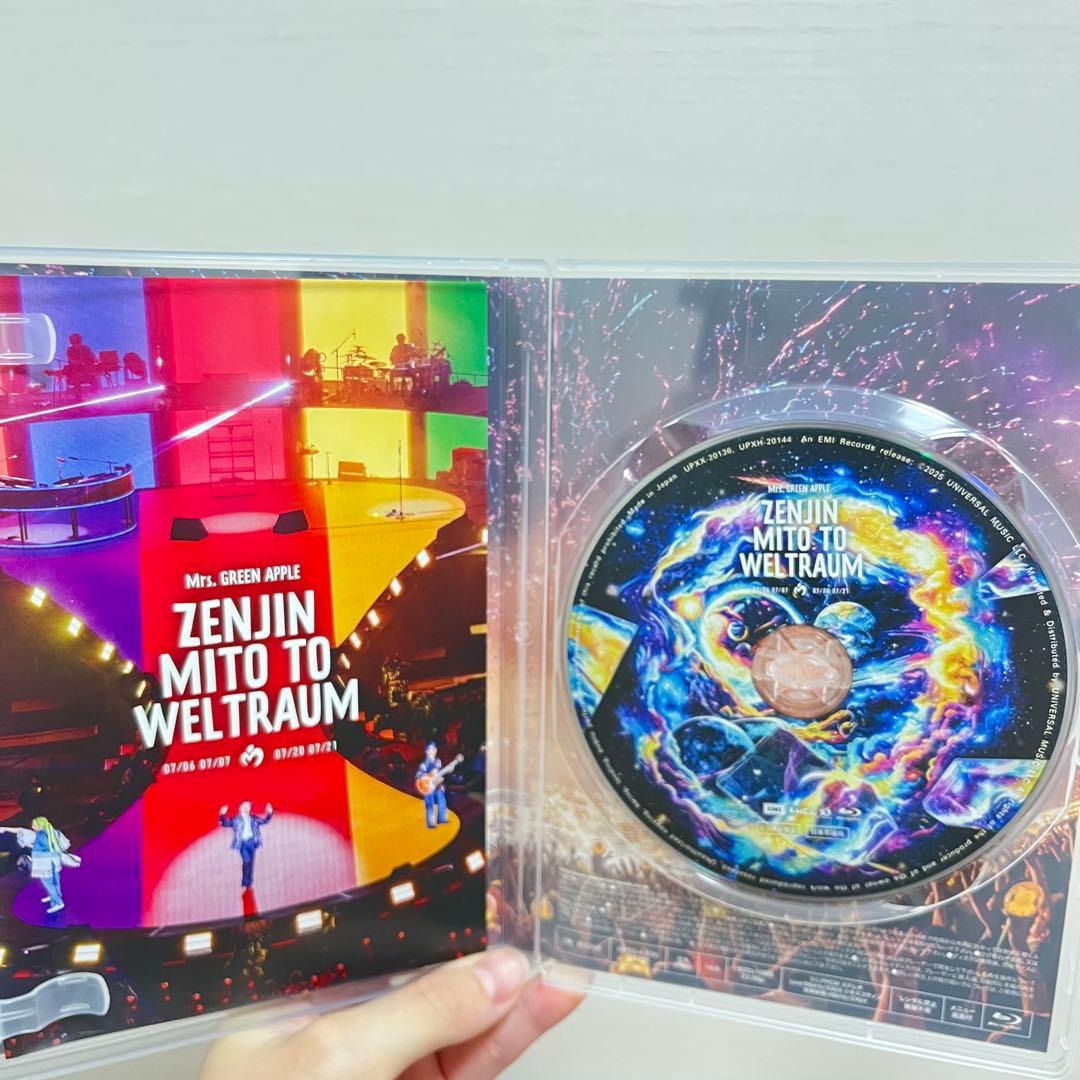 Mrs.GREENAPPLE ゼンジン未到 銘々編 初回限定 Blu-ray
