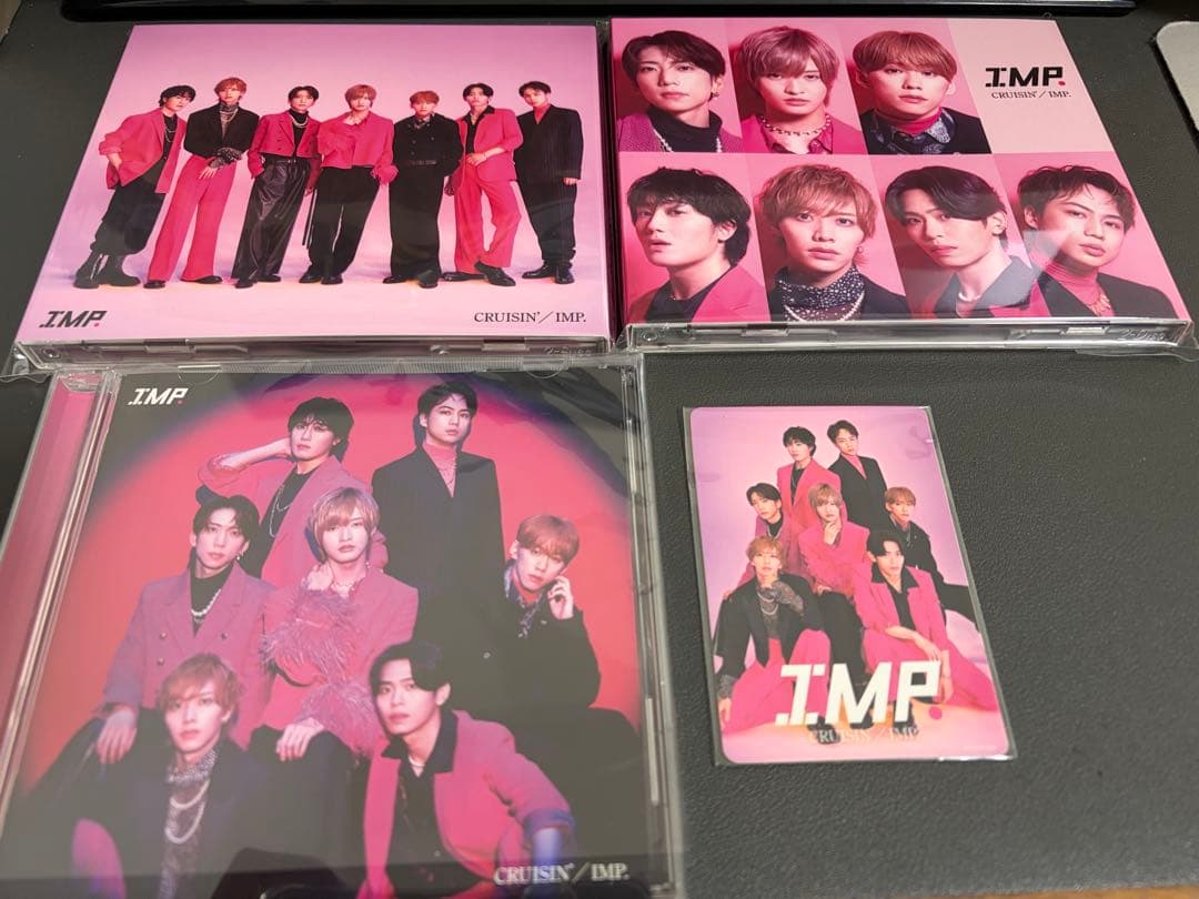 IMP シングル3種 通常版 初回限定盤A ・ B 特典可