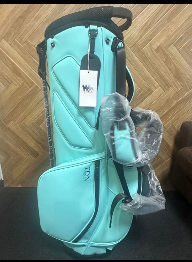 TDN キャディバッグ ミントグリーン 未使用
