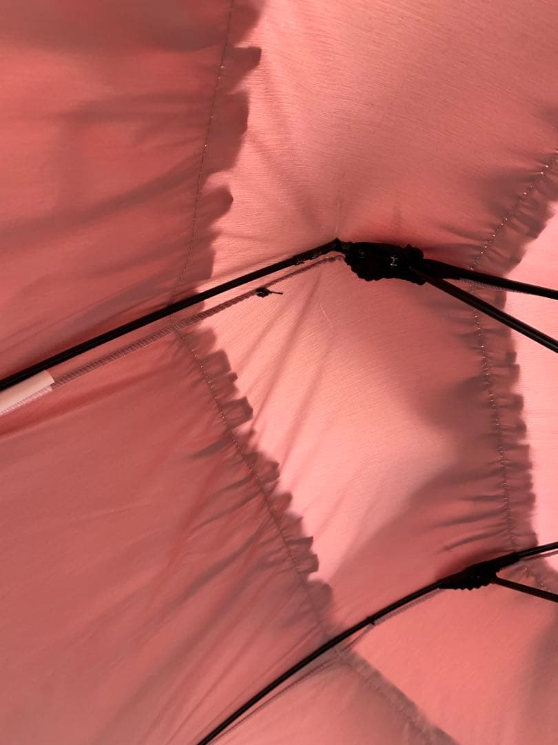 GUY DE JEAN ギ・ド・ジャン CANCAN 晴雨兼用　日傘　ピンク