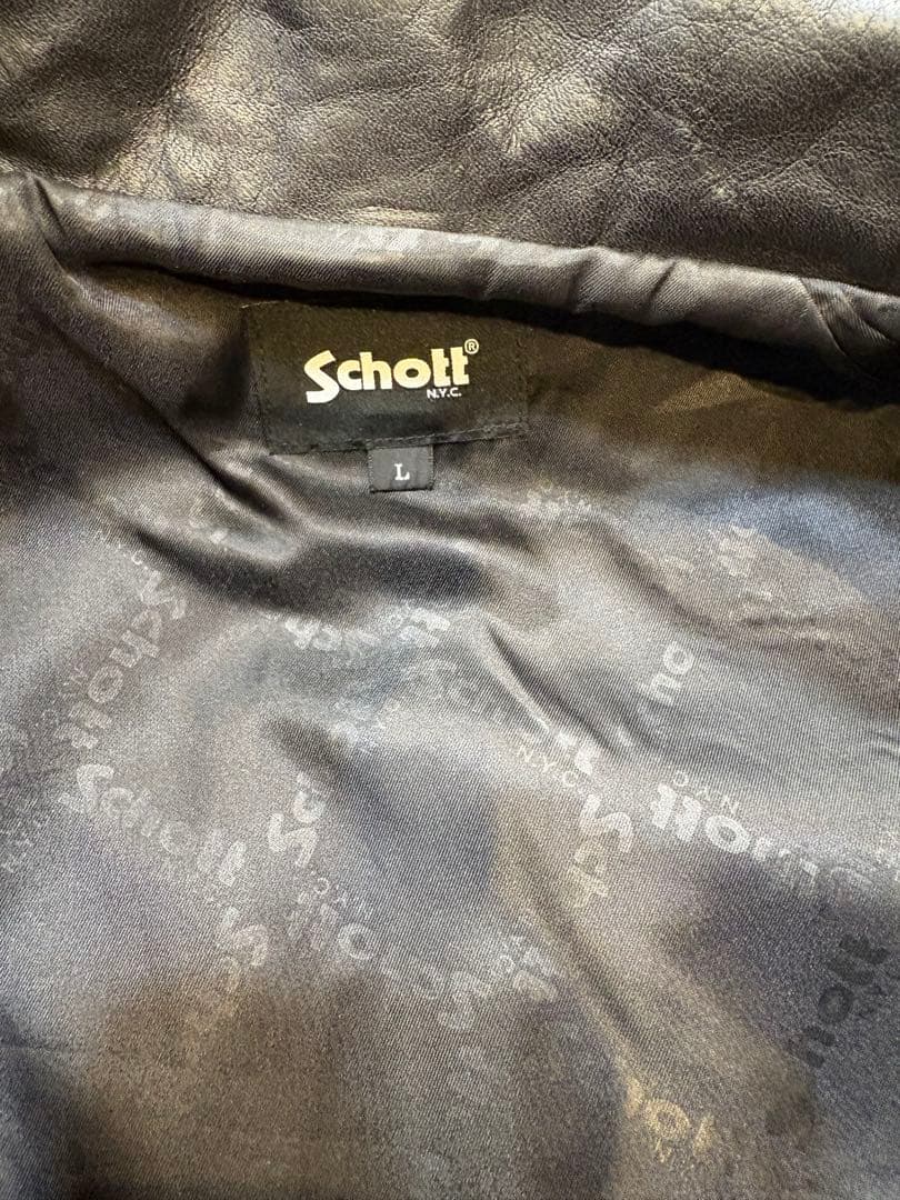 schottレザーコーチジャケット