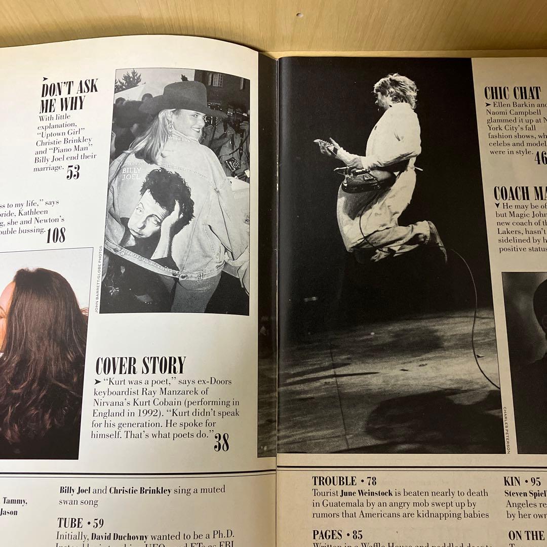 洋雑誌 People カートコバーン NIRVANA【送料無料】