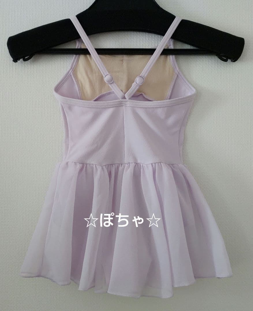 ☆新品未使用☆チャコット☆Kids☆スカート付レオタード☆ピンク☆110☆