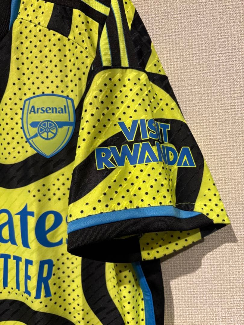 アーセナル デクランライス　ユニフォーム　セカンド