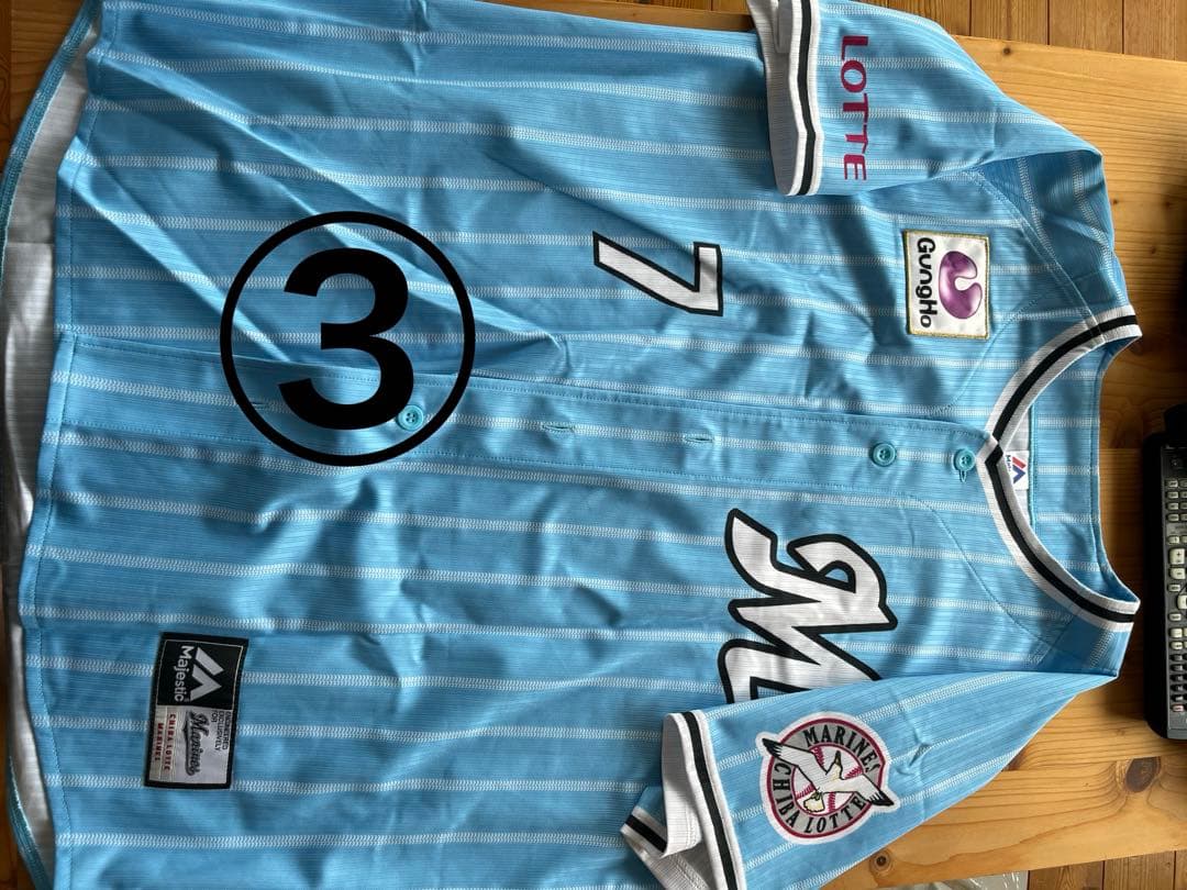 千葉ロッテ　鈴木大地ユニ