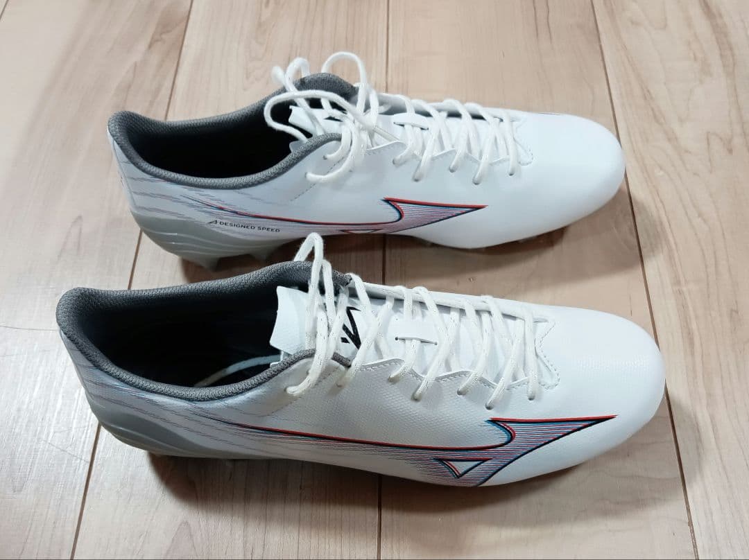 Mizunoサッカーシューズ　ミズノアルファ ホワイト　27ｃｍ