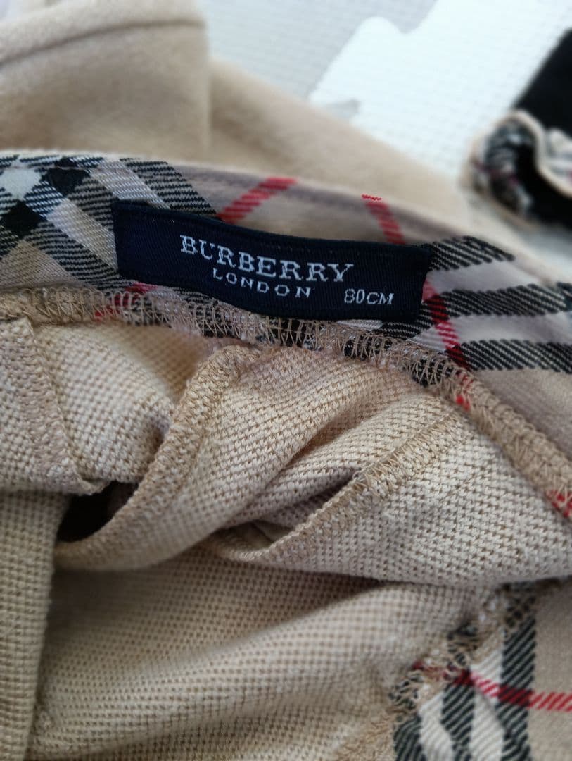 BURBERRY セットアップ ブラック チェック柄