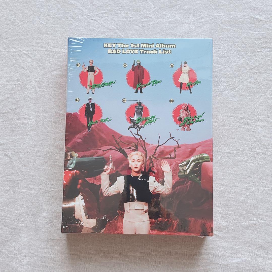 新品☆KEY☆BAD LOVE☆ファーストミニアルバム☆BOX SET Ver.
