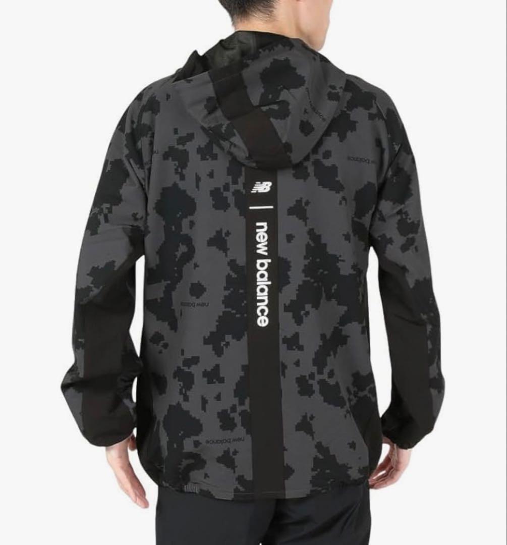 ニューバランス ゴルフ 撥水 フルジップ ブルゾン カウスポッドプリント