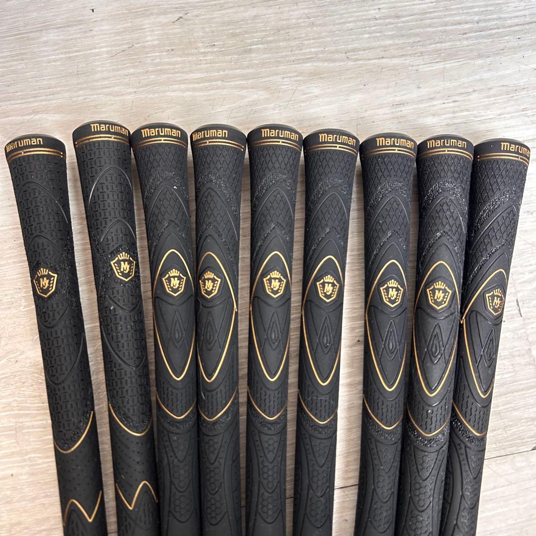 【ゴルフ】マルマン マジェスティ グリップ 9本セット　希少！　交換用