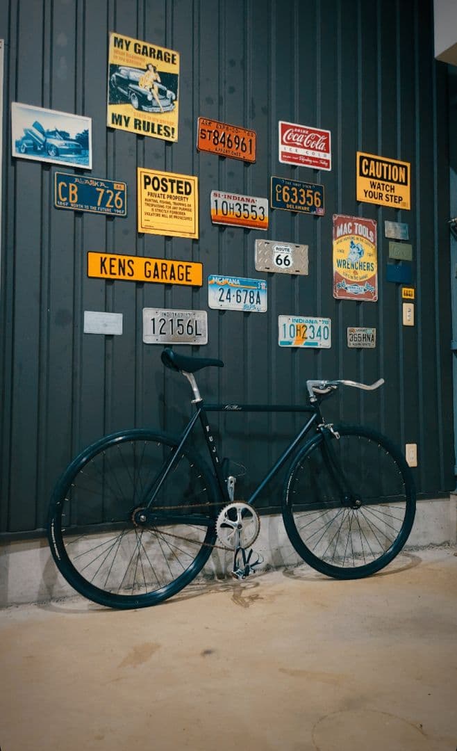 フジ フェザーピストバイク フレーム