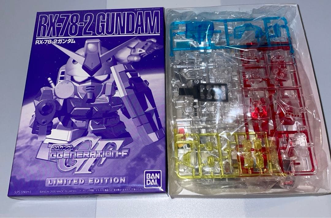 超レアBOX【動作確認済み】　PS　SDガンダムGジェネレーション-F 限定版