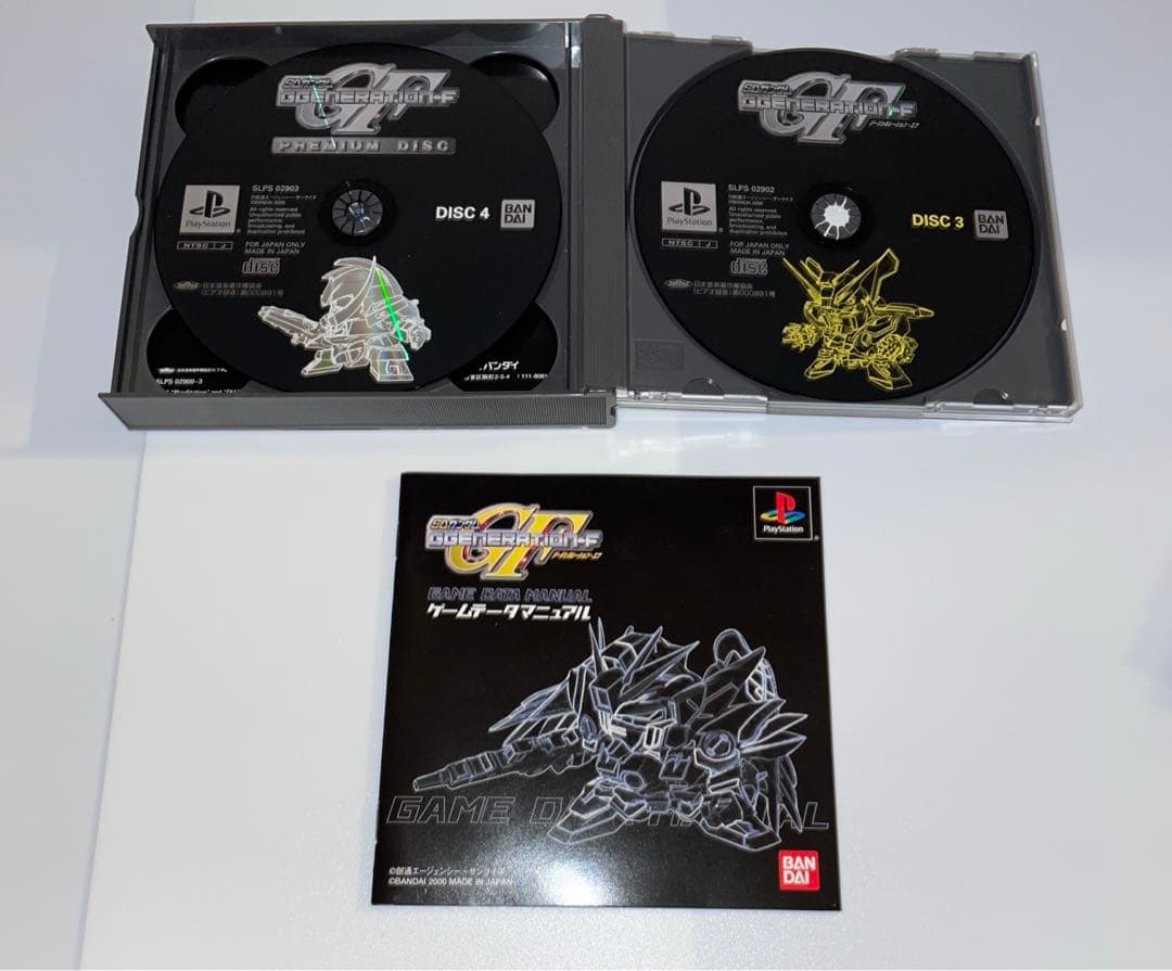 超レアBOX【動作確認済み】　PS　SDガンダムGジェネレーション-F 限定版