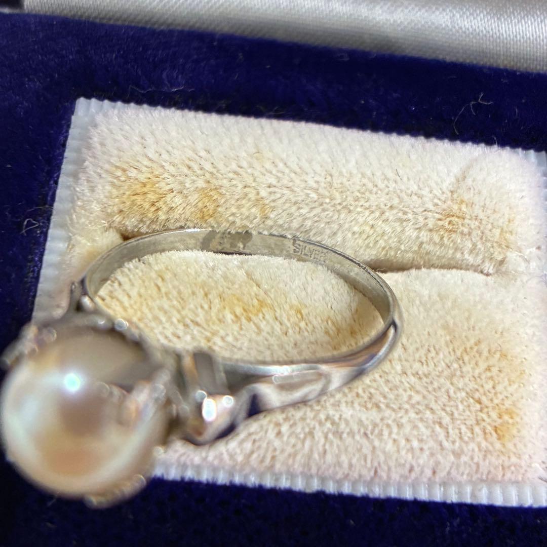 silver シルバー 950？ダイヤ リング 指輪