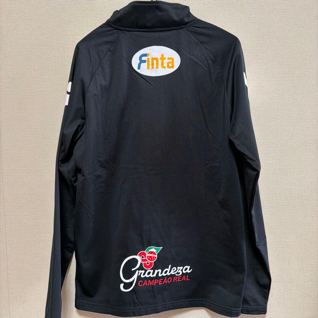 FINTA ブラックジャージ 上下　セットアップ　Lサイズ