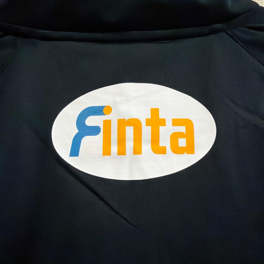 FINTA ブラックジャージ 上下　セットアップ　Lサイズ