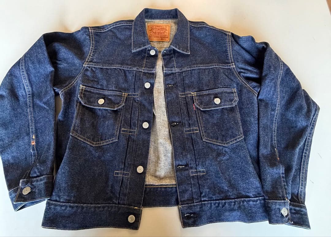 Levi’s 71507-XX 2nd 日本製 BigE 96年製 40 濃紺