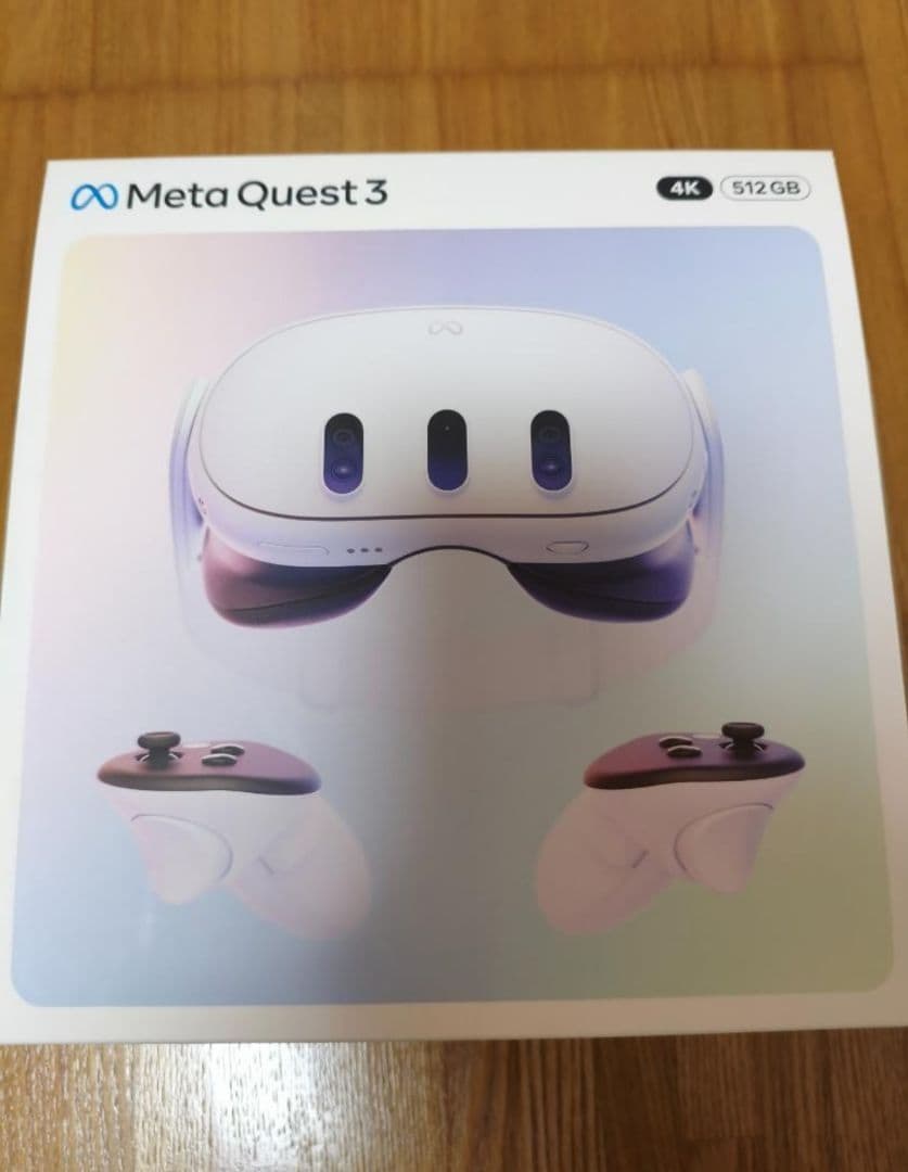 【ほぼ新品】メタクエスト3 512GB