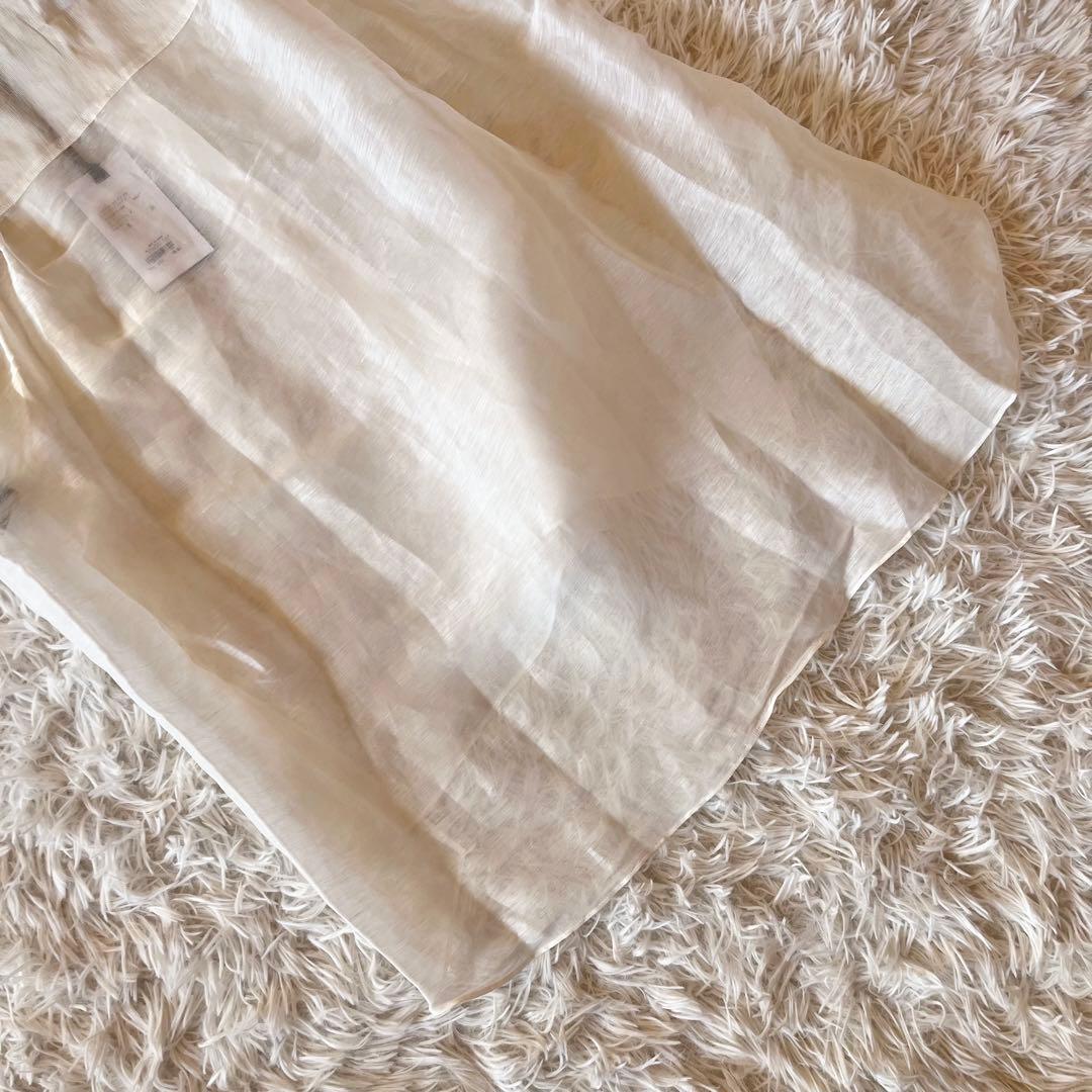 タグ付き✨ chaos カオス メランジェシャツ 定価52800円 ホワイト F