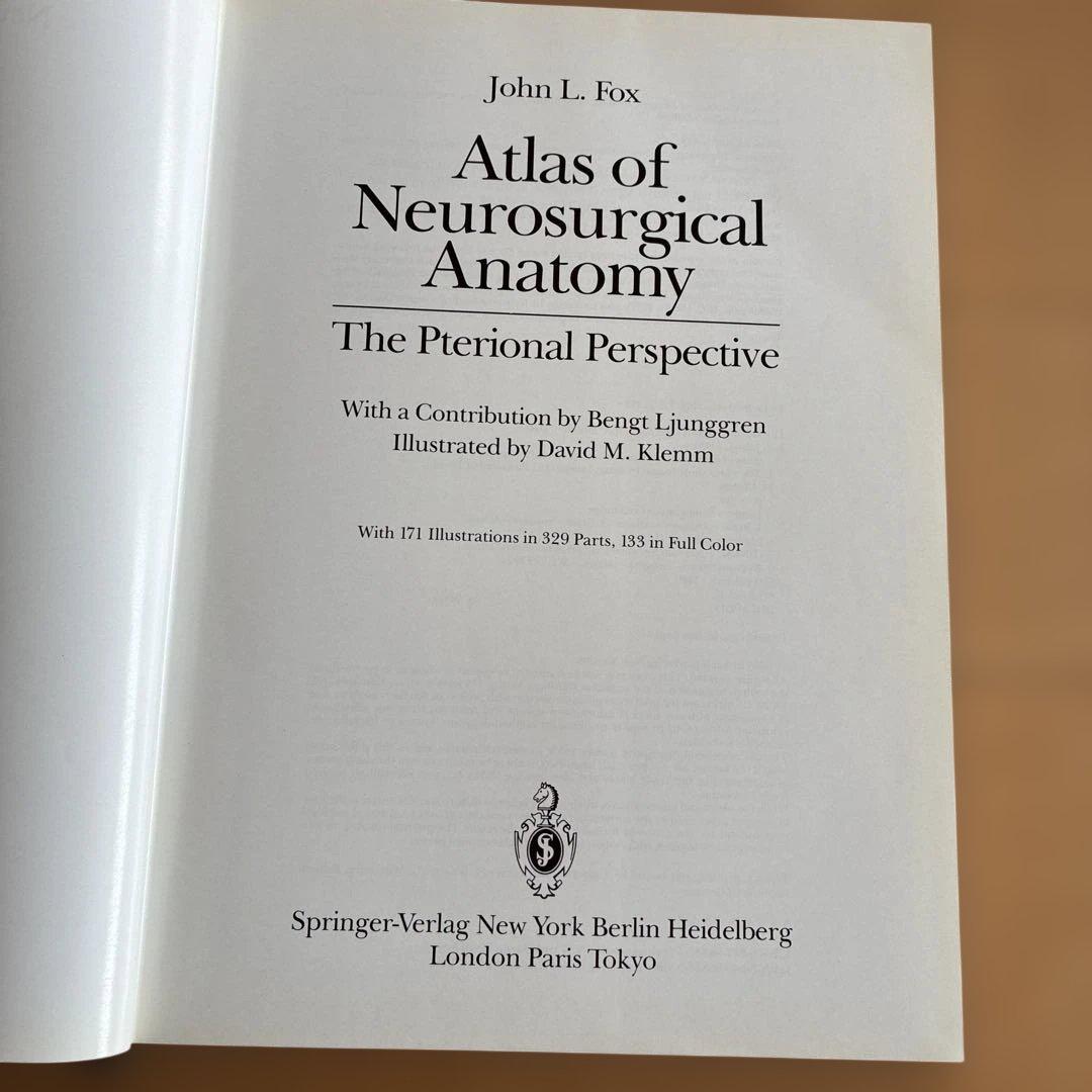 健康・医学 Atlas of Neurosurgical Anatomy