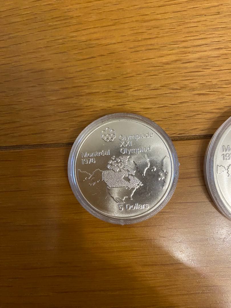 1976年モントリオールオリンピック記念セット銀貨セット