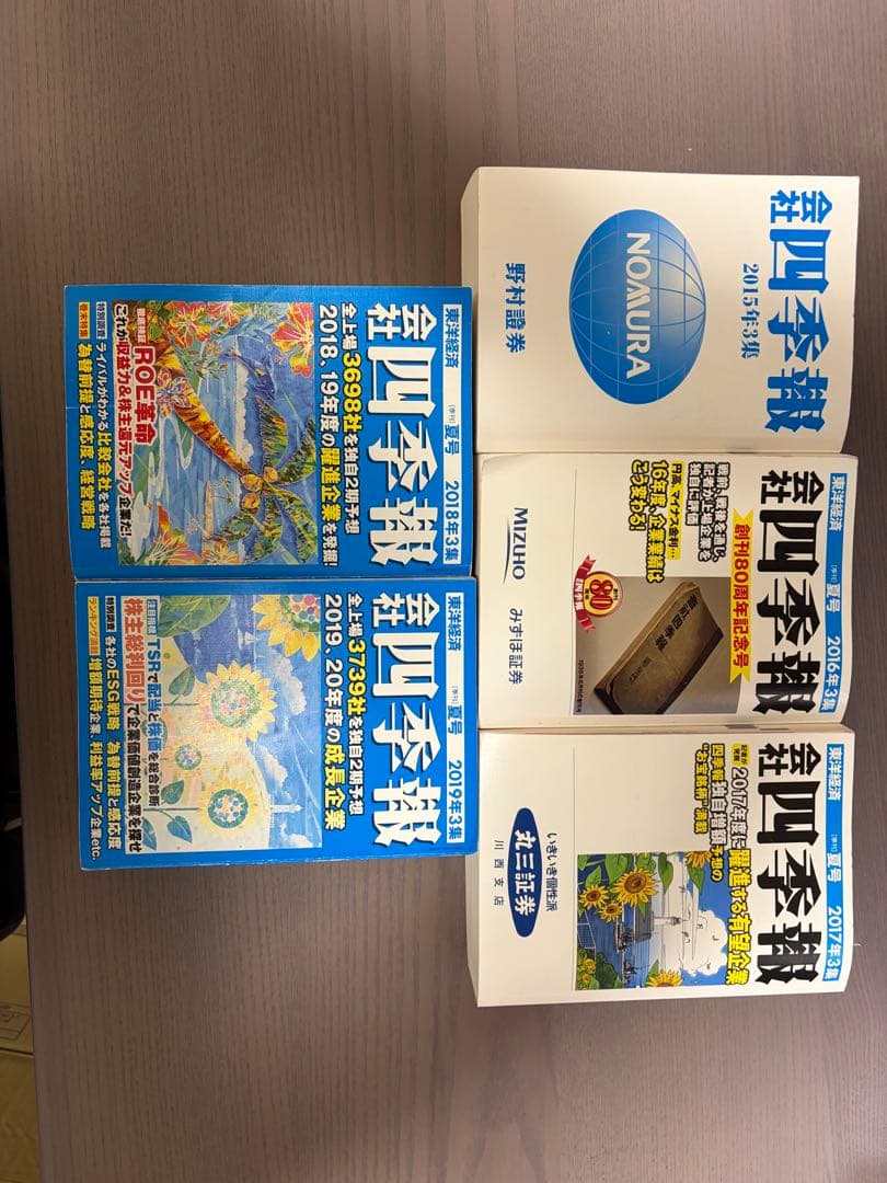 会社四季報 コレクション2000年から