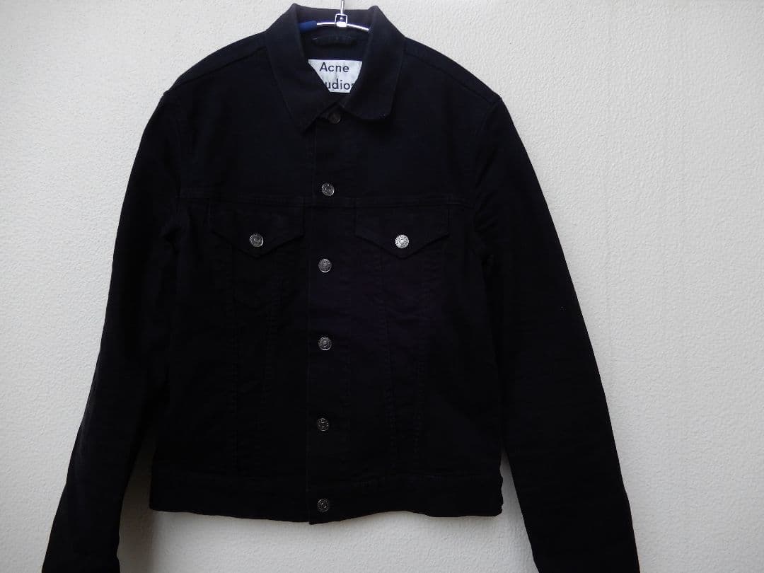 Acne Studios 2016 SS デニムジャケット 黒 サイズ46
