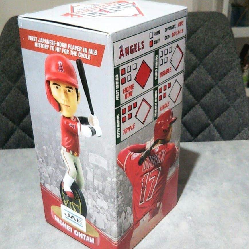 【迅速発送！】球場配布 非売品 大谷翔平 ボブルヘッド エンジェルス サイクル！