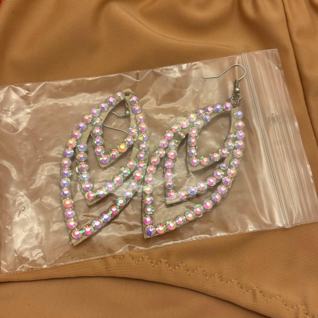 【匿名配送】sufel ベリーダンス スカート アームアクセサリー ピアス