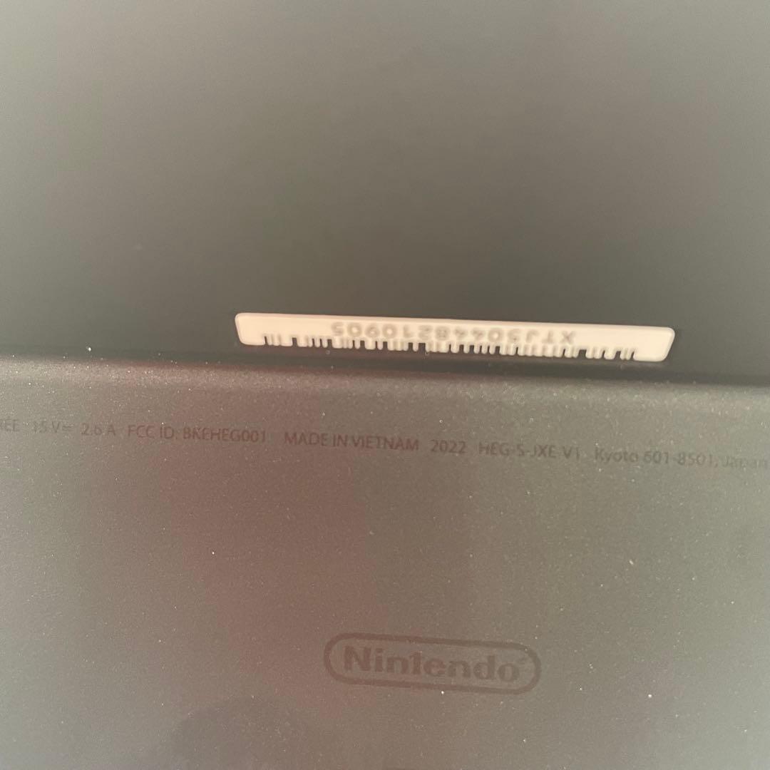 NintendoSwitch 有機ELモデル2022 本体　画面のみ